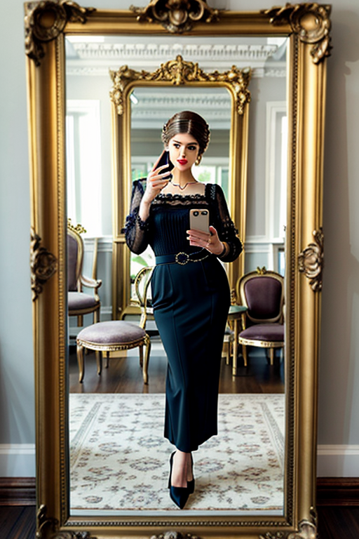 mirror selfie girl images